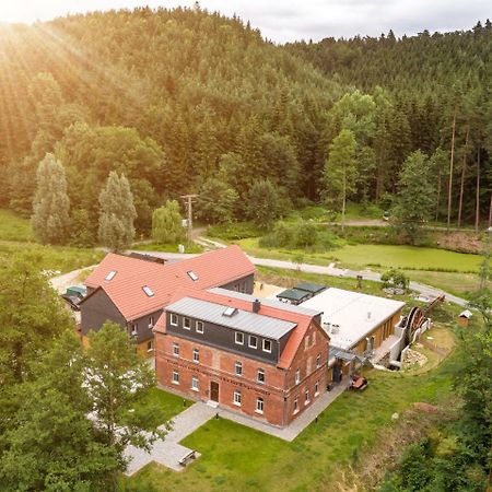 Brauereigasthof Ziegenmuehle Schleifreisen Esterno foto